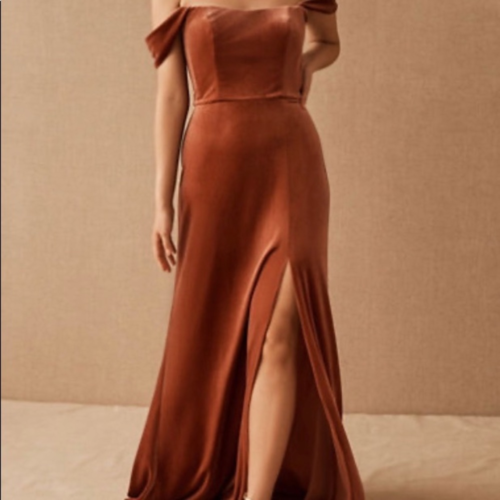 Jenny Yoo Issa Velvet Dress- brand new with tags